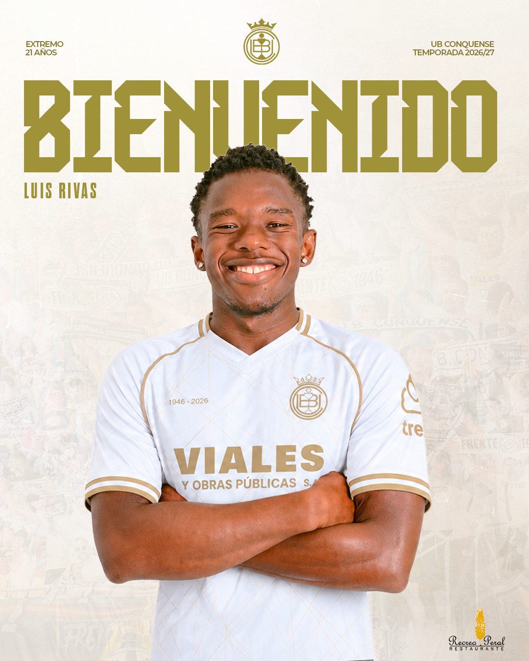 Luis Rivas, jugador de la UB Conquense