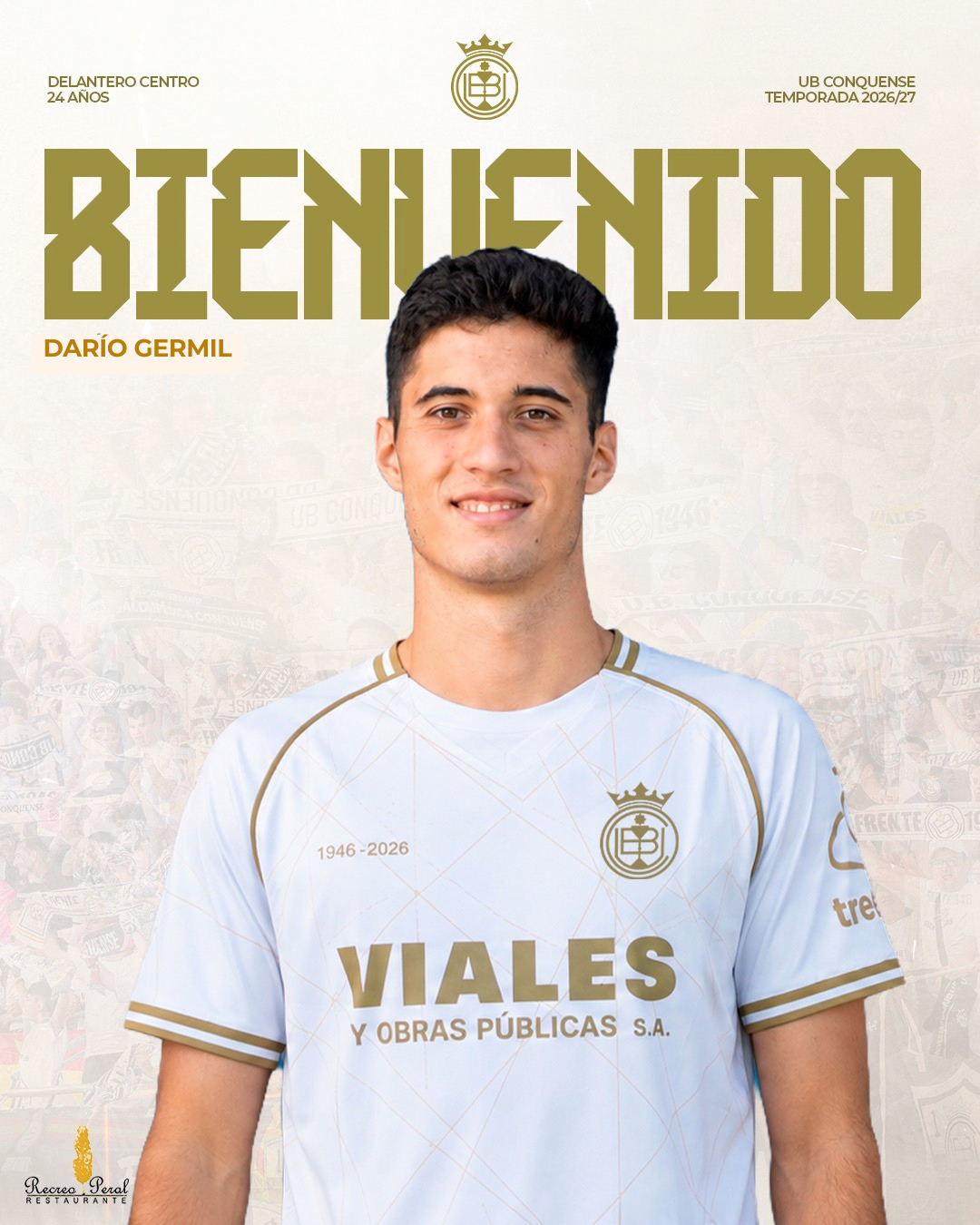 Darío Germil, nuevo jugador de la UB Conquense