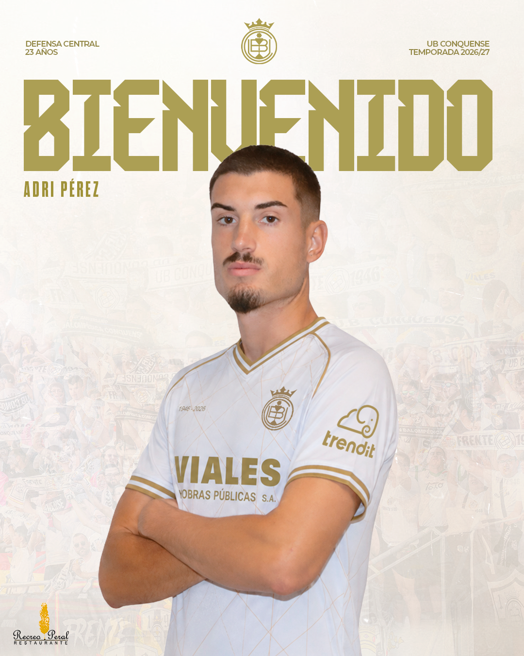 OFICIAL | Adrián Pérez, seguridad y jerarquía para la defensa del Conquense