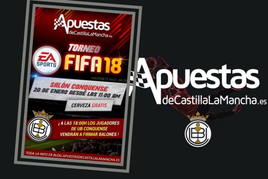 Torneo “FIFA 18” el 20 de Enero en el Salón Conquense