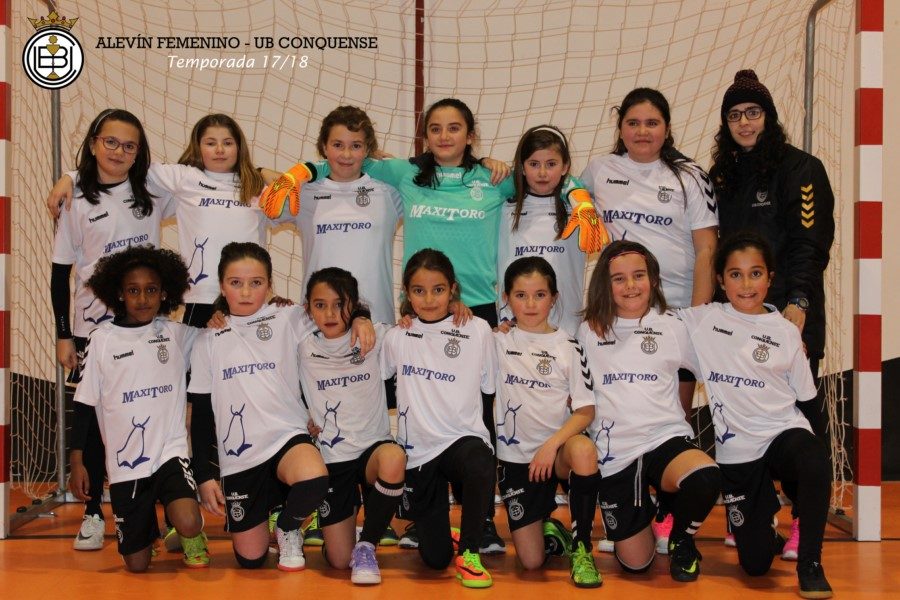 Los equipos alevín e infantil femeninos clasificados para la fase regional