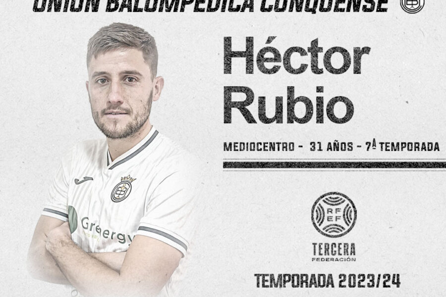 Comunicado U.B. Conquense: Héctor Rubio