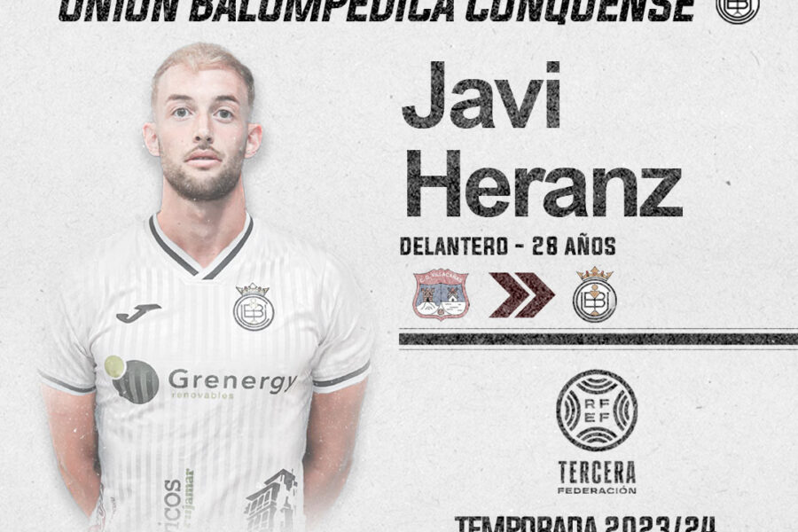 Comunicado U.B. Conquense: ¡Bienvenido Javi Heranz!