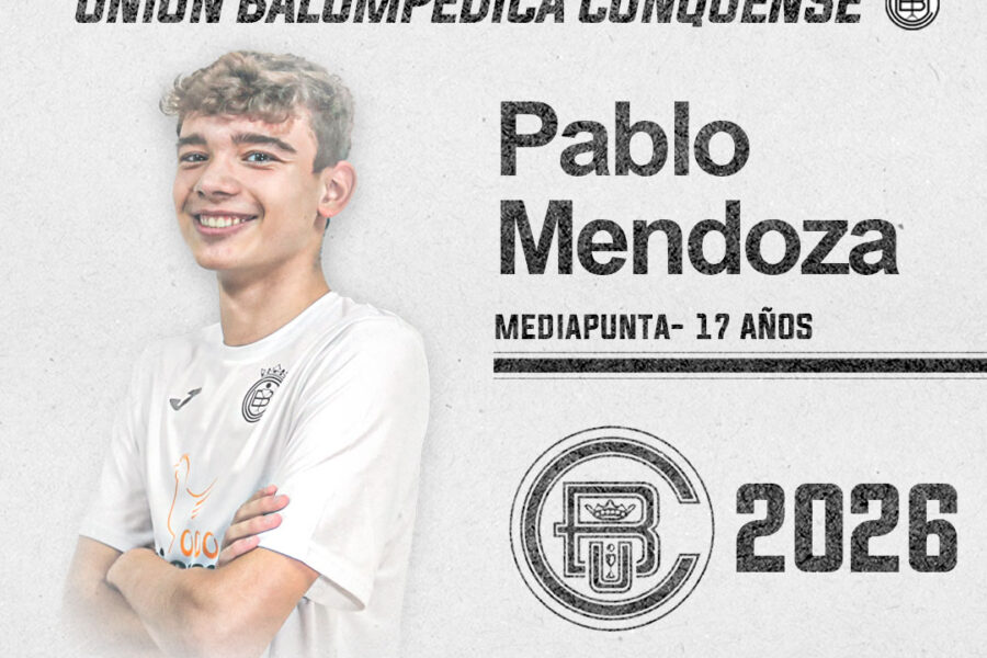 Comunicado U.B. Conquense: Pablo Mendoza