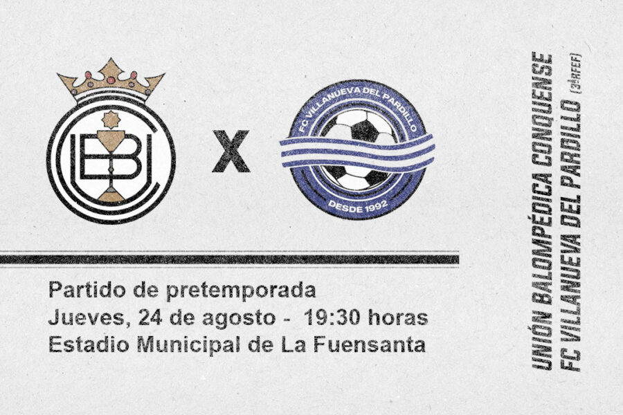 #PretemporadaUBC: El Conquense jugará este jueves ante el FC Villanueva del Pardillo